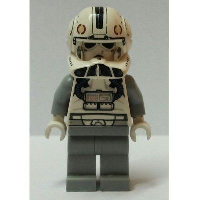 Figurine Clone Pilot V-wing with White Printed Head du set 75039
