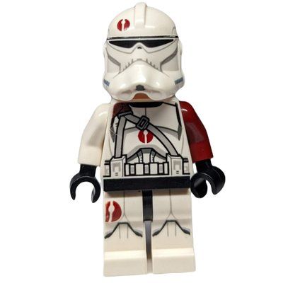 Minifigure Clone BARC Trooper, Dark Red Markings - Clone Commander Neyo del set 75037