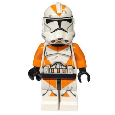 Minifiguur Clone Trooper, 212th Attack Battalion, Orange Markings uit set 75036