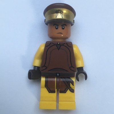 Figurine Naboo Security Guard, Medium Nougat Skin du set 75058