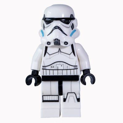 Figurine Stormtrooper, Dark Azure Helmet Vents, Angry (Rebels) du set 75053