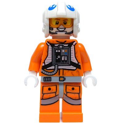 Figurine Dak Ralter, Printed Visor, White Hands du set 75049