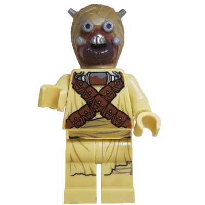 Figurine Tusken Raider, Head Spikes, Crossed Shoulder Belts du set 75081