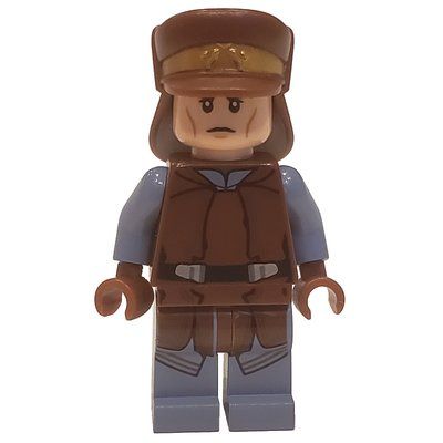 Minifigura Naboo Security Officer, Light Nougat Skin del set 75091