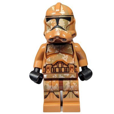 Minifigura Clone Trooper, Geonosis del set 75089