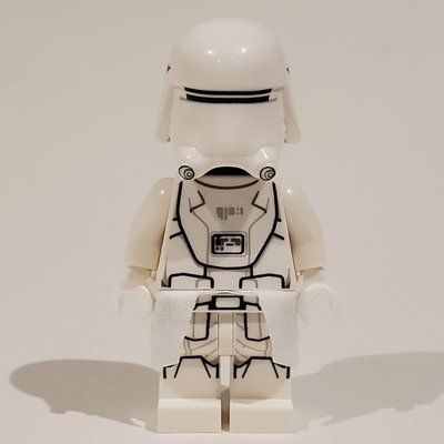 Figurine Snowtrooper, First Order, Kama, Neck Bracket du set 75202