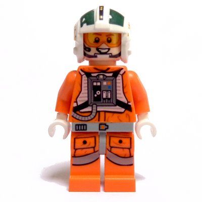 Figurine Wedge Antilles, Printed Legs, White Hands du set 75098