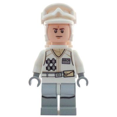 Figurine Rebel Trooper in Hoth Uniform, White Hat, White Jacket du set 75138