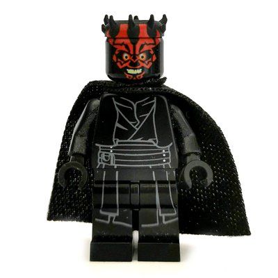 Figurine Darth Maul, Horns, Printed Legs, Cape du set 75096