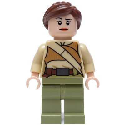 Figurine Resistance Soldier, Female, Hair du set 75103