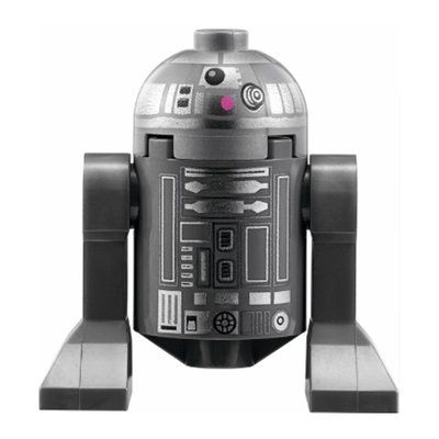 Figurine Astromech Droid, R2-BHD, Dark Bluish Gray Body du set 75181