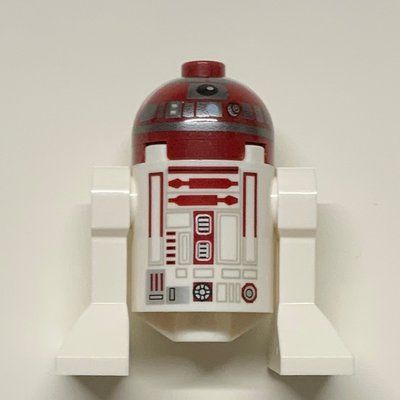 Minifigura Astromech Droid, R4-P17, Yellow/Orange Rectangles del set 75191
