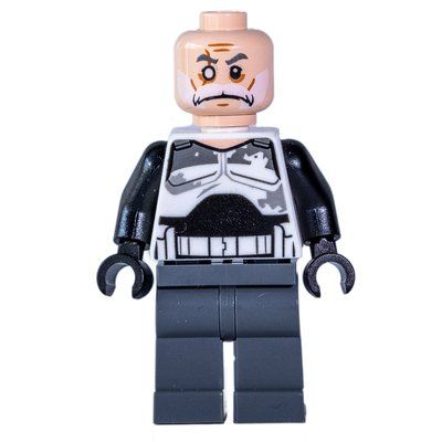 Minifigure Clone Commander Wolffe, Old del set 75157