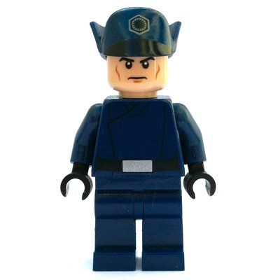 Figurine First Order Officer / Major / Colonel, Dark Blue Uniform du set 75166