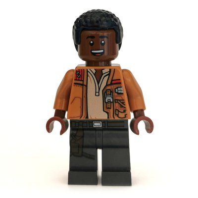 Minifigure Finn, Tan Undershirt, Pearl Dark Gray Legs from set 75176