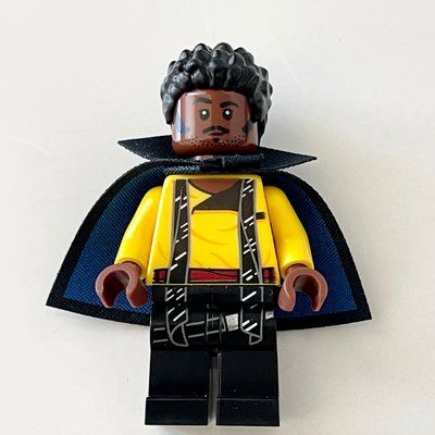 Minifigure Lando Calrissian, Young, Short Cape with Collar from set 75212