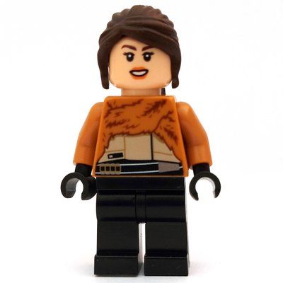 Figurine Qi'ra, Medium Nougat Fur Coat du set 75219
