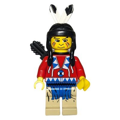 Figurine Indian, Red Shirt, Quiver du set 6746