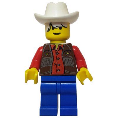 Minifigura Cowboy - Red Shirt del set 6769