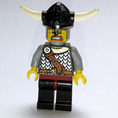 Figurine Viking Warrior - Chain Mail, Red Band du set 7016