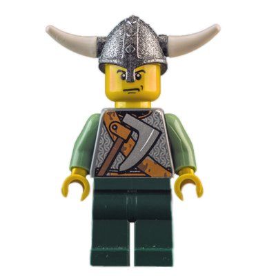 Figurine Viking Warrior - Chain Mail, Sand Green Arms du set 7016