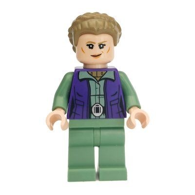 Figurine Princess Leia / General Leia, Dark Tan Turtle-neck du set 75240