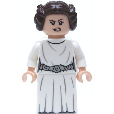 Figurine Princess Leia, White Robe, Skirt du set 75301