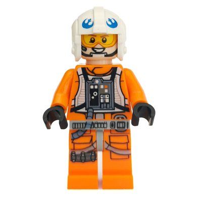 Minifigura Dak Ralter, Printed Visor, Black Hands del set 75259