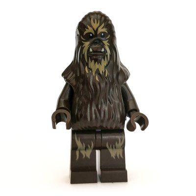 Figurine Wookiee Warrior, Dark Brown du set 75261
