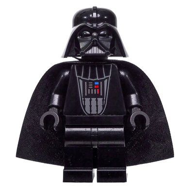 Figurine Darth Vader, Light Bluish Gray Skin, No Scars on Right Cheek (3626c Head) du set 75261