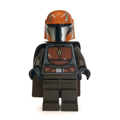 Figurine Mandalorian Warrior, Dark Brown du set 75267