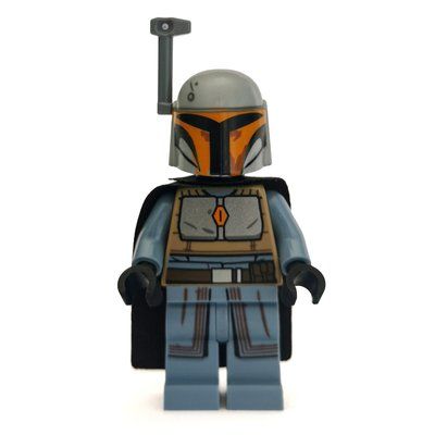 Figurine Mandalorian Tribe Warrior, Dark Tan and Sand Blue du set 75267