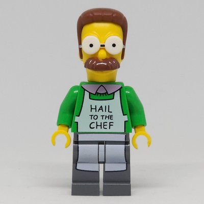 Minifigure Ned Flanders in Apron del set 71006