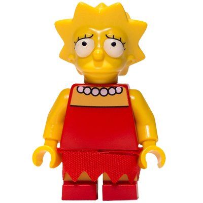 Minifigure Lisa Simpson del set 71006