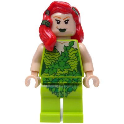 Minifigura Poison Ivy with Hair Over Shoulder del set 76035