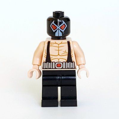 Minifigur Bane, Black Head, Light Nougat Hands aus Set 6860
