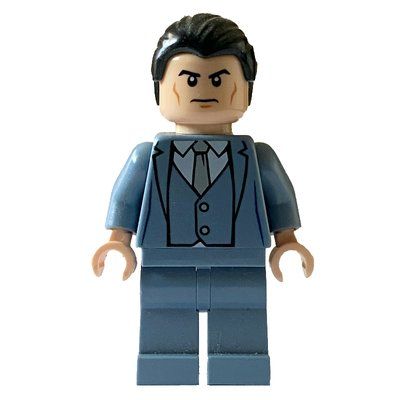 Minifigur Bruce Wayne, Sand Blue Suit aus Set 6860