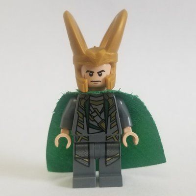 Figurine Loki, Dark Bluish Gray Outfit du set 6869