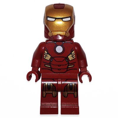 Figurine Iron Man Mark 7 Armor, No Red Panels du set 6869