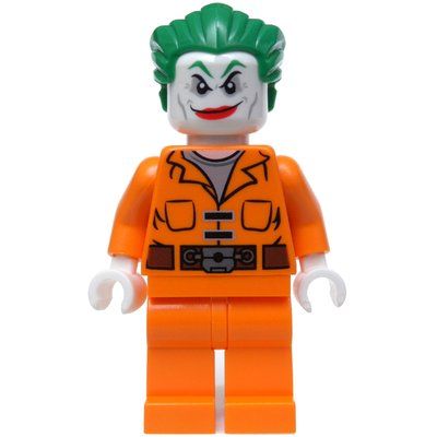 Minifigur The Joker in Prison Clothes with Belt aus Set 10937