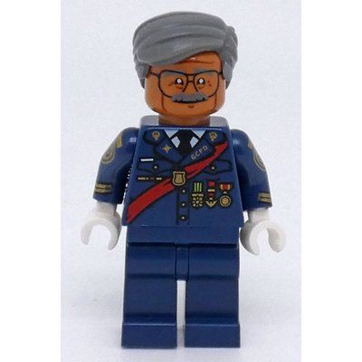 Figurine Commissioner James Gordon with Red Sash du set 70908