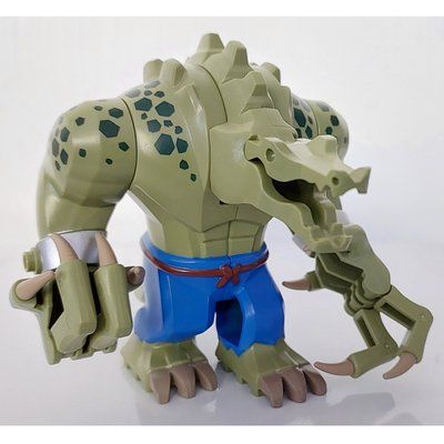 Minifigure Killer Croc, Blue Pants (Big Fig) del set 70907