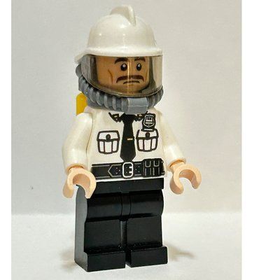 Figurine Security Guard with Helmet, Visor, and Air Tanks du set 70901