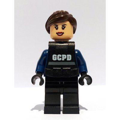 Minifigurka GCPD Officer in SWAT Gear, Female z zestawu 70915