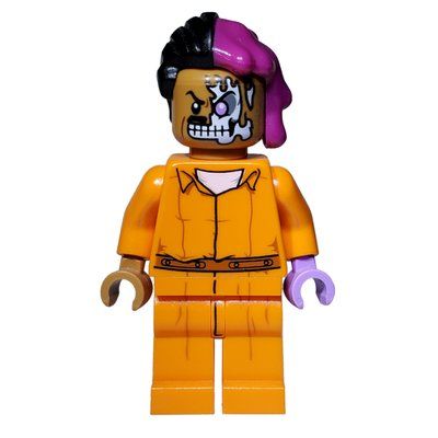 Figurine Two-Face in Prison Clothes du set 70912
