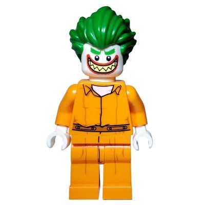 Figurine The Joker in Prison Clothes with 'Arkham' on Back du set 70912