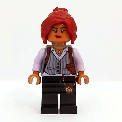Figurine Barbara Gordon in Pinstripe Vest and Holster du set 70912