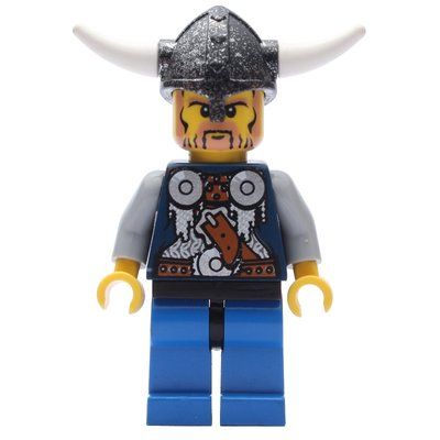 Figurine Viking Warrior - Armour, Sand Blue Arms. Blue Legs du set 7019
