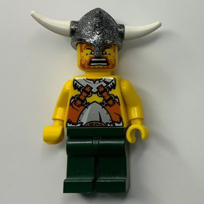 Figurine Viking Warrior - Armour, Bare Arms, Dark Green Legs du set 7020
