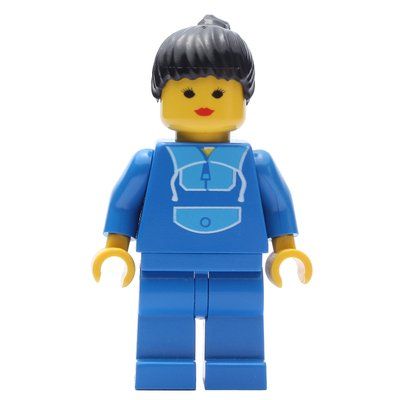 Figurine Woman - Blue Jogging Suit du set 4224